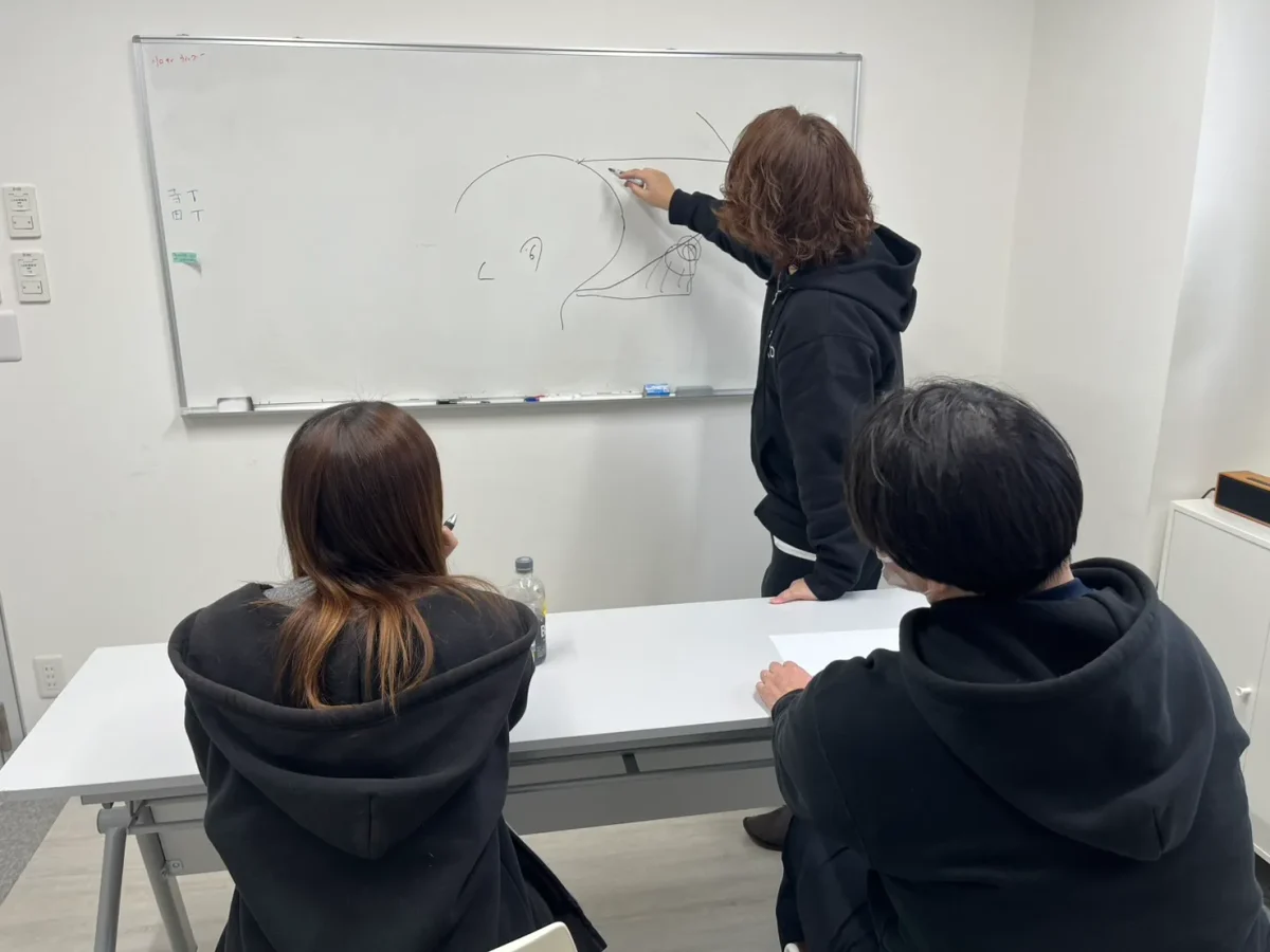 美容師への復職を目指してベーシックカット理論の勉強