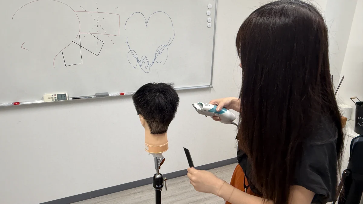 Uさん刈り上げ講習復習 (3) Uさん刈り上げ講習復習 (3)