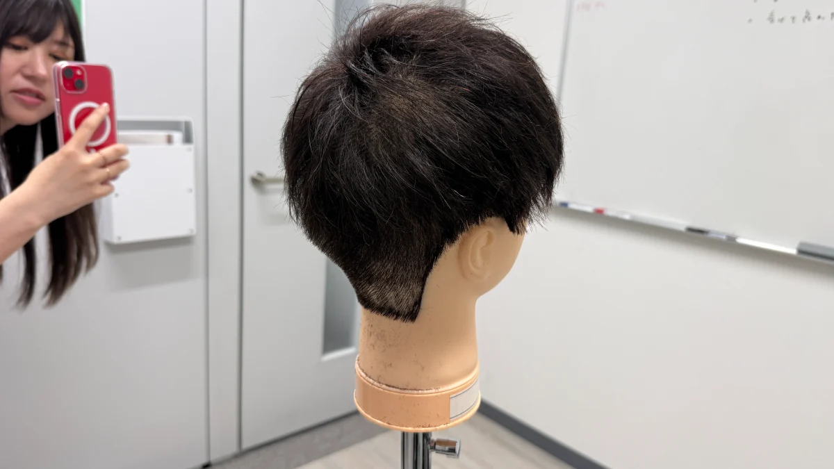 Uさん刈り上げ講習 (14) Uさん刈り上げ講習 (14)
