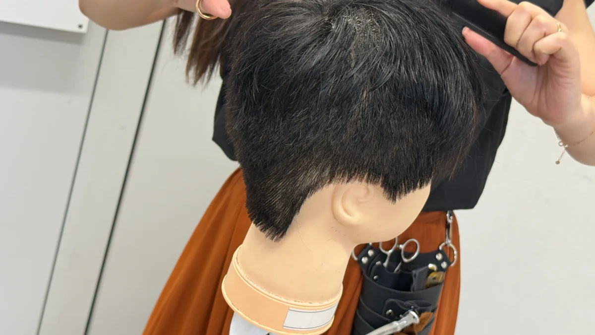 Uさん刈り上げ講習復習 (17) Uさん刈り上げ講習復習 (17)